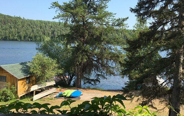LODGE DECK VIEW